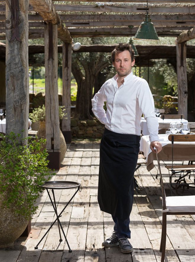 Mathieu Pacaud à La Ferme