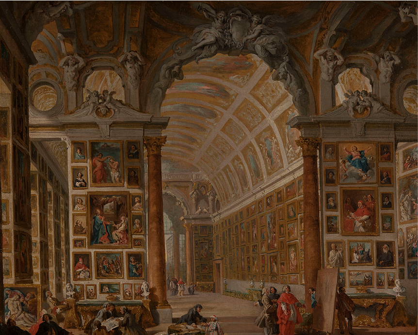 L’art À Rome Au XVIIIe Siècle, 1700-1758